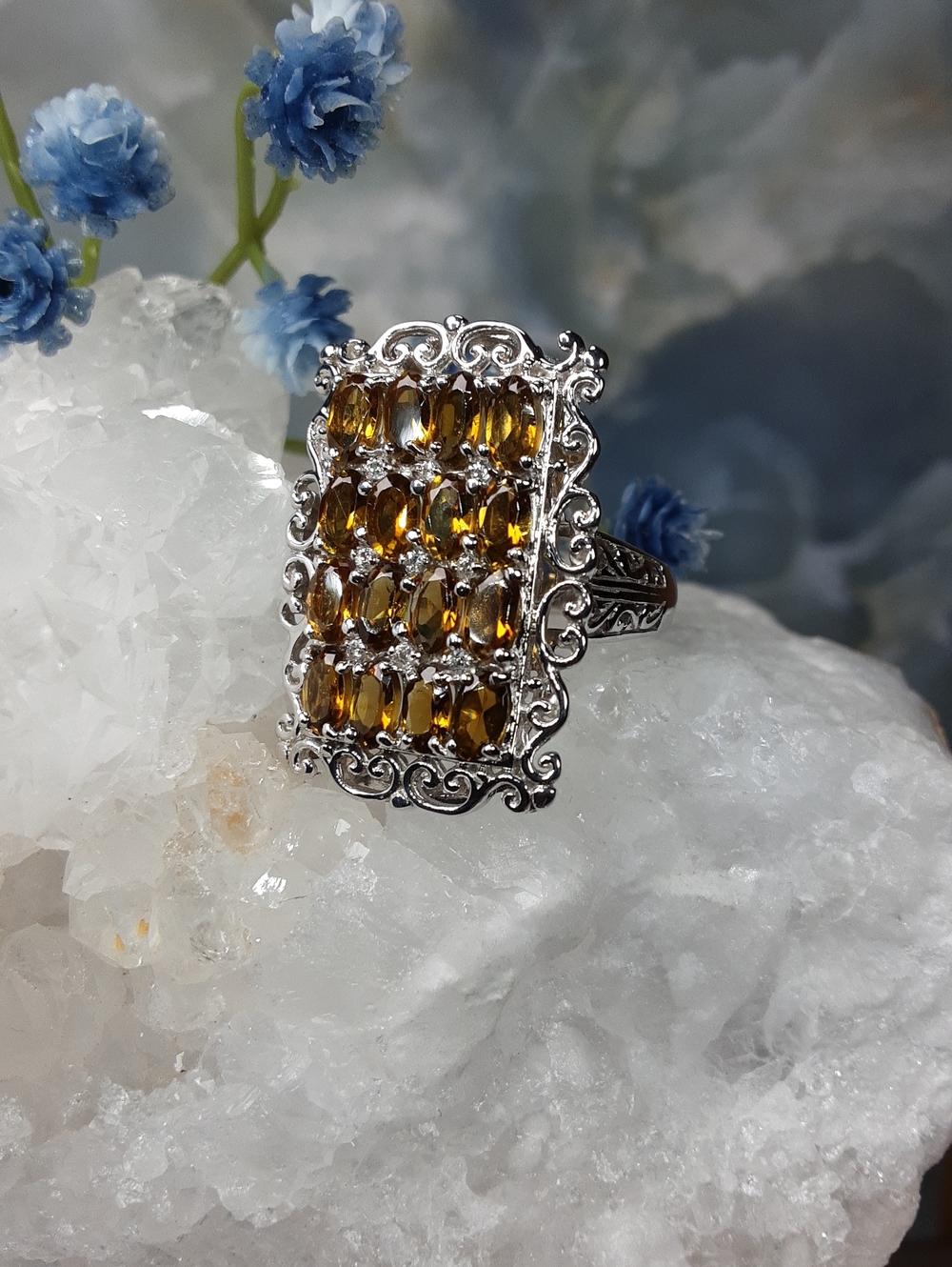 925 Golden Yellow Tourmaline.